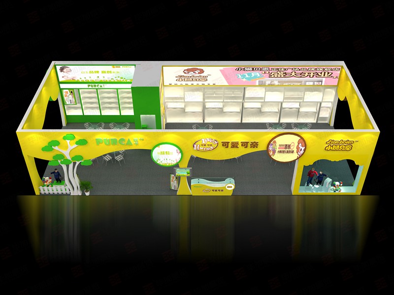 嬰童展展位設計 嬰童展展位設計