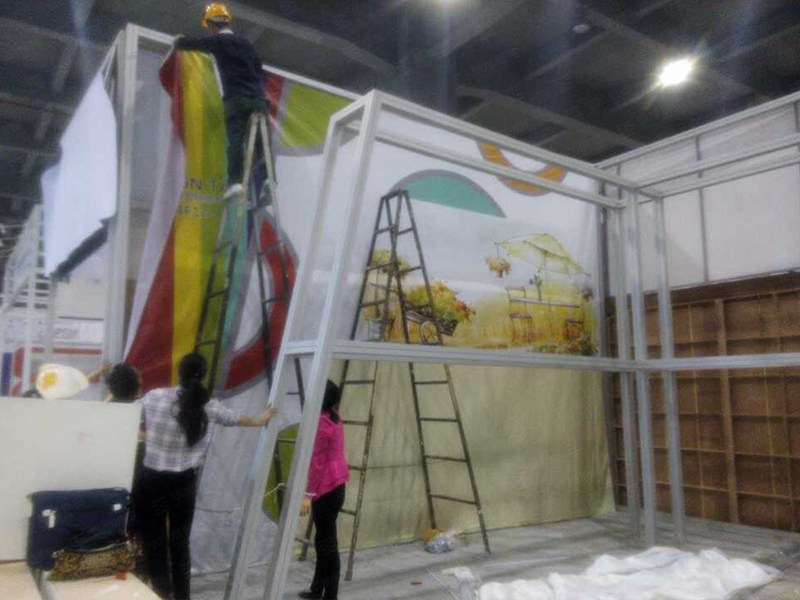 型材展位搭建 型材展位搭建