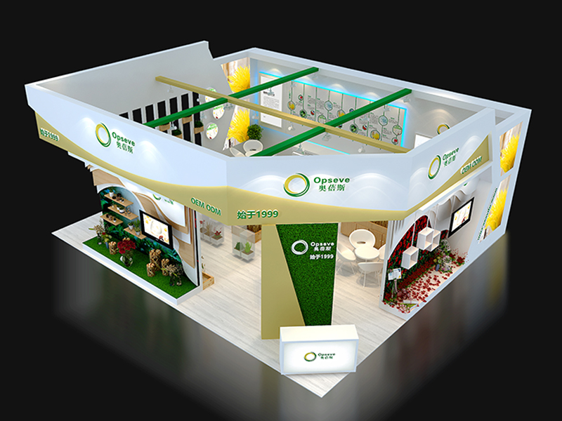 奧蓓斯——美博會展位特裝搭建 奧蓓斯——美博會展位特裝搭建
