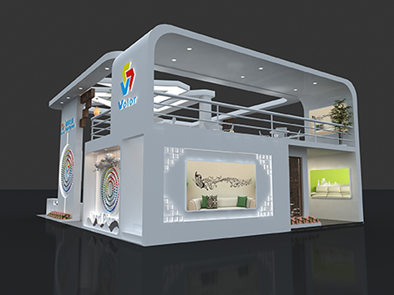維諾珠光顏料——涂料展攤位搭建 維諾珠光顏料——涂料展攤位搭建