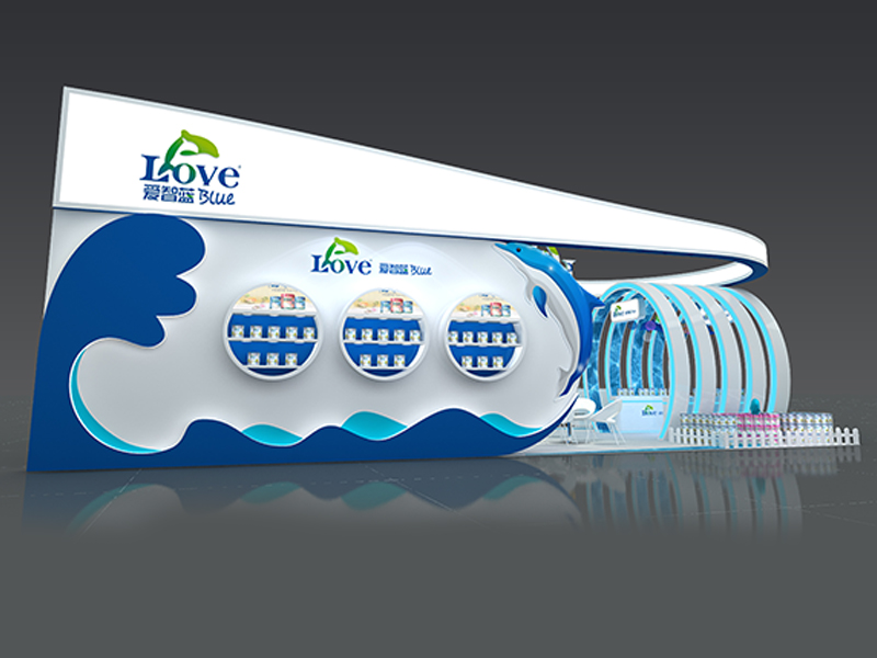 愛智藍——嬰童展展臺搭建 愛智藍——嬰童展展臺搭建