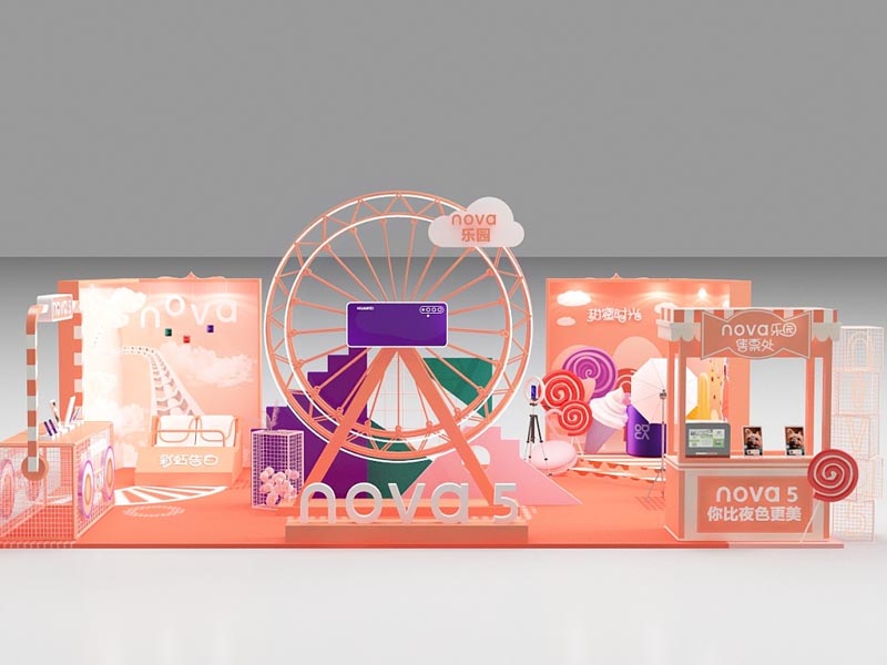華為nova—快閃店裝修 華為nova—快閃店裝修