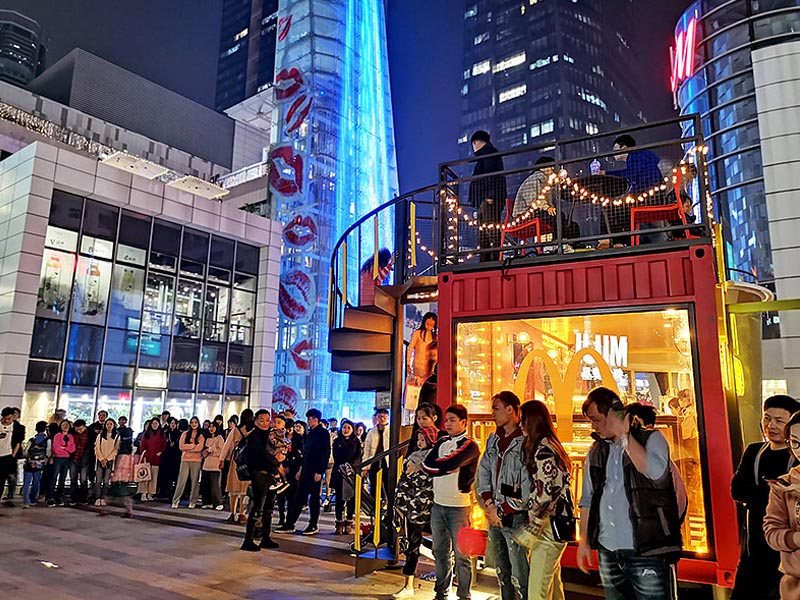 金拱門—快閃店設(shè)計裝修 金拱門—快閃店設(shè)計裝修