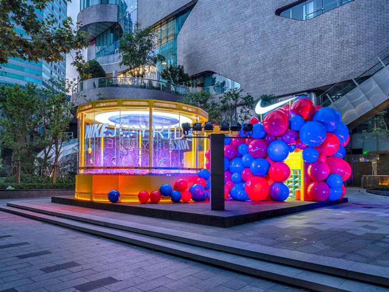 耐克—快閃店搭建 耐克—快閃店搭建