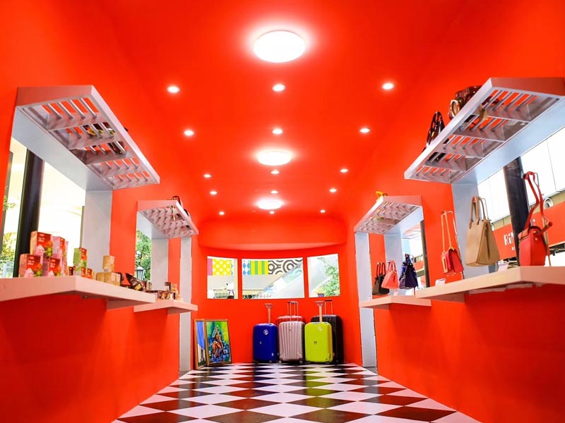 重慶保稅商品展示交易中心—快閃店設計 重慶保稅商品展示交易中心—快閃店設計