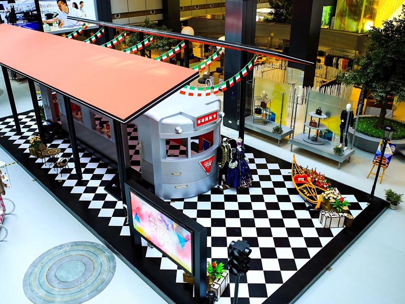 重慶保稅商品展示交易中心—快閃店設計 重慶保稅商品展示交易中心—快閃店設計