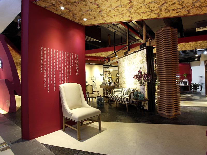 大唐墻布旗艦店—專賣店裝修 大唐墻布旗艦店—專賣店裝修