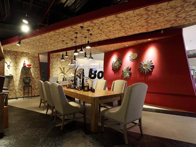 大唐墻布旗艦店—專賣店裝修 大唐墻布旗艦店—專賣店裝修