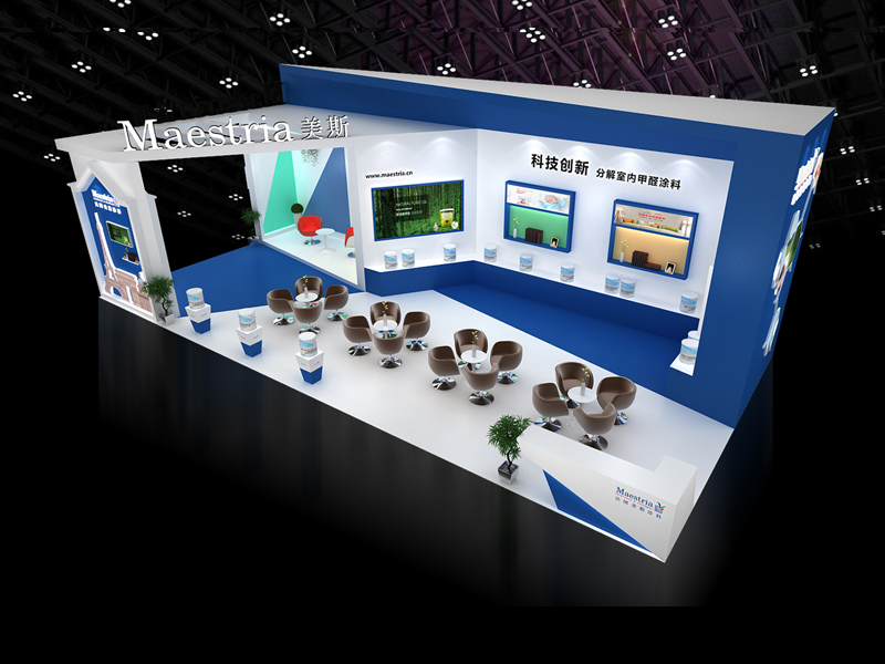 法國美斯——涂料展設計搭建 法國美斯——涂料展設計搭建