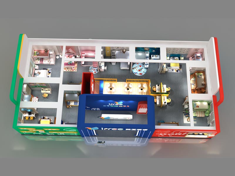 美國(guó)愛(ài)?！钲诩揖哒乖O(shè)計(jì)搭建