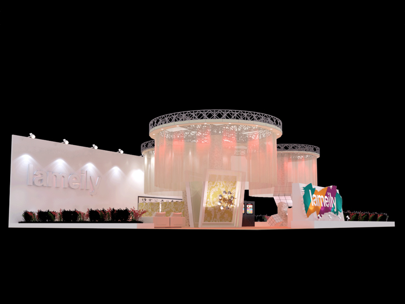 深海綠泥——涂料展設計搭建 深海綠泥——涂料展設計搭建