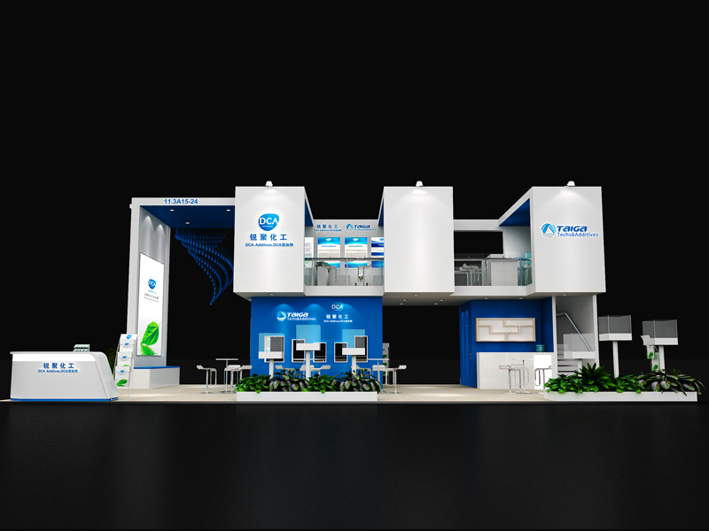 泰格聚合物——涂料展展臺搭建 泰格聚合物——涂料展展臺搭建