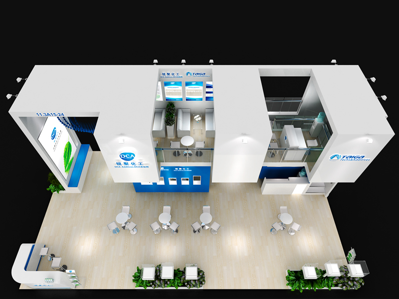 泰格聚合物——涂料展展臺搭建 泰格聚合物——涂料展展臺搭建