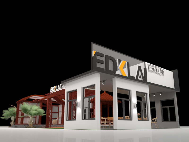 伊克萊——門窗展展臺搭建 伊克萊——門窗展展臺搭建