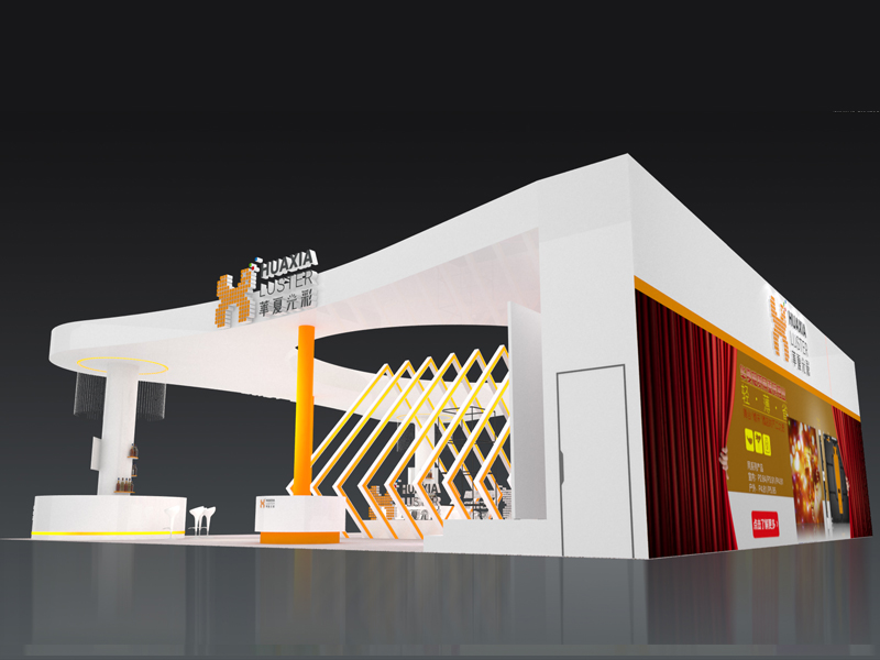 華夏光彩——照明LED展搭建設計 華夏光彩——照明LED展搭建設計